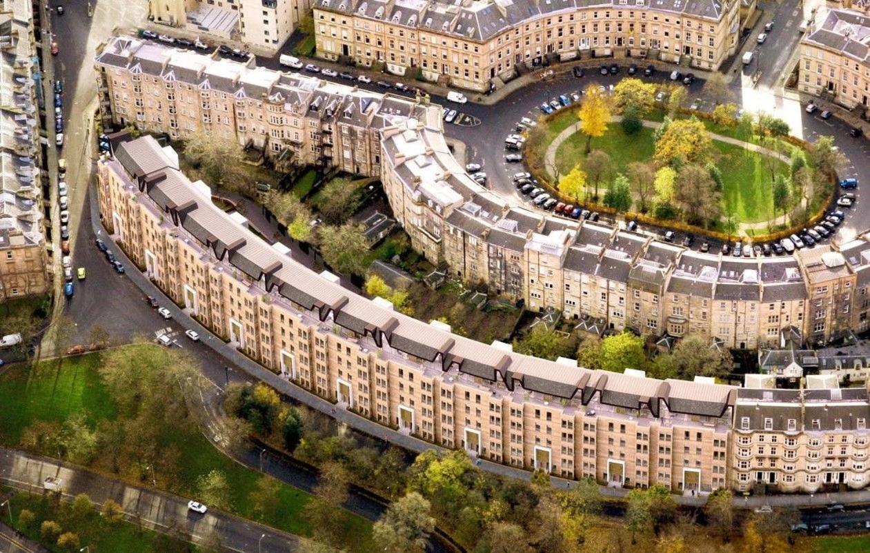 Stylish 2 Bedroom Apartment In Park Circus, West End Glasgow Eksteriør bilde